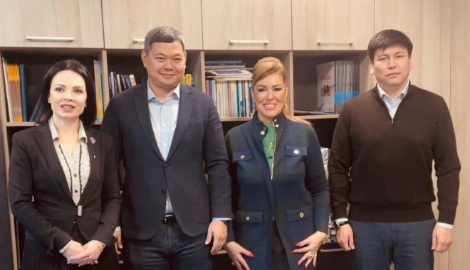 Reprezentanţi ai Ambasadei Republicii Kazahstan în România, vizită la CCINA Constanţa