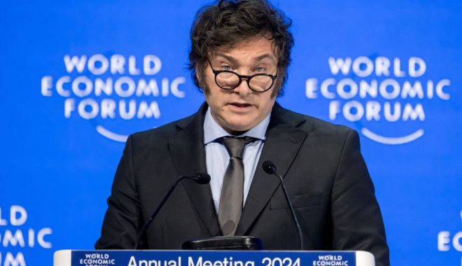 Javier Milei: „Lumea occidentală este în pericol din cauza socialismului şi colectivismului” - 1-1705559955.jpg