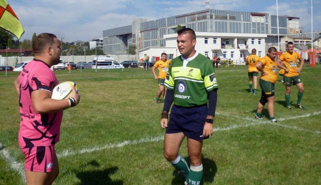 Robert Diaconescu, de la CS Năvodari, desemnat cel mai bun arbitru român de rugby al anului 2023