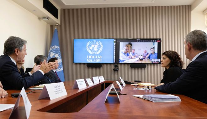 Antony Blinken cere UNRWA să ancheteze acuzaţiile israeliene, dar consideră indispensabilă activitatea sa - 1-1706607001.jpg