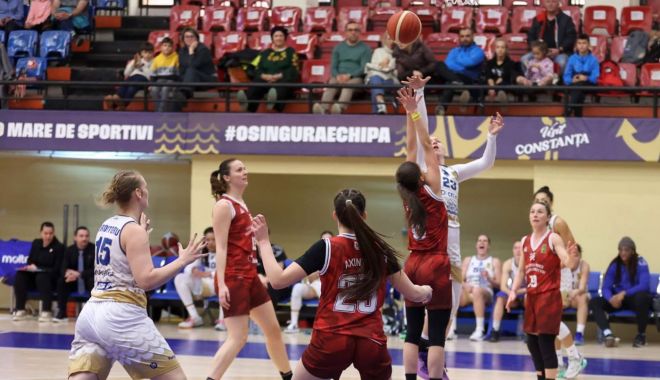 Derby-ul Ligii Naţionale de baschet feminin, CSM Constanţa - Sepsi SIC Sfântu Gheorghe, deseară, la Sala Sporturilor