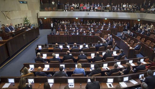 Parlamentul israelian a votat cu o majoritate covârşitoare împotriva recunoaşterii unilaterale a unui stat palestinian