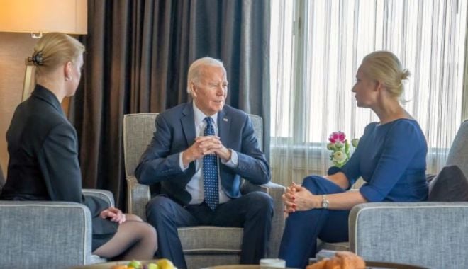 Joe Biden, întâlnire cu văduva şi cu fiica opozantului rus Aleksei Navalnîi