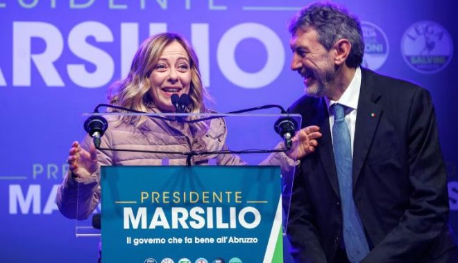 Giorgia Meloni şi aliaţii săi îşi păstrează controlul în regiunea Abruzzo - 1-1710146930.jpg
