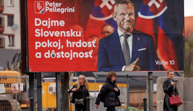 Alegeri prezidenţiale în Slovacia. Pellegrini şi Korcok, în turul al doilea - 1-1711273477.jpg