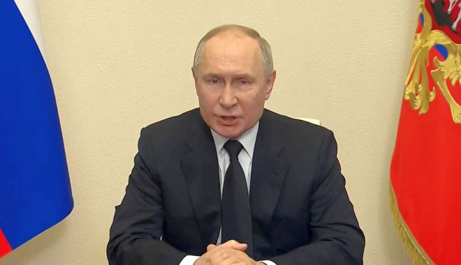 Atacul de la Moscova. Vladimir Putin declară zi de doliu naţional pentru duminică
