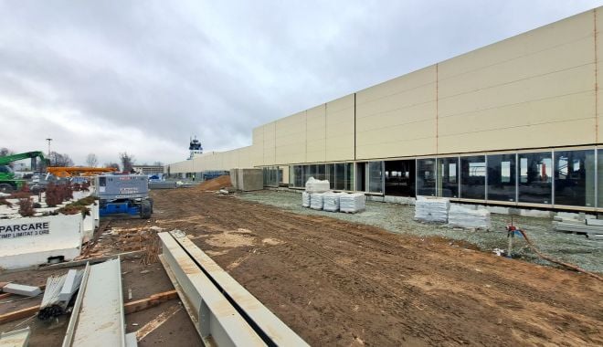 Noul terminal de pasageri al Aeroportului Mihail Kogălniceanu, preconizat a fi gata la vară