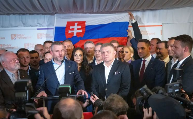 Peter Pellegrini, câştigător în scrutinul prezidenţial din Slovacia - 1-1712473722.jpg