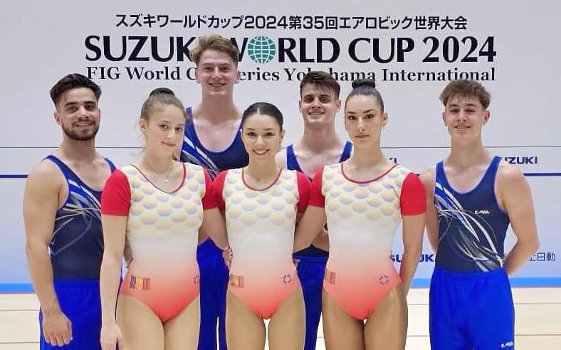Aerobicii tricolori, calificaţi în patru finale la Cupa Mondială de la Yokohama - 1-1716712321.jpg