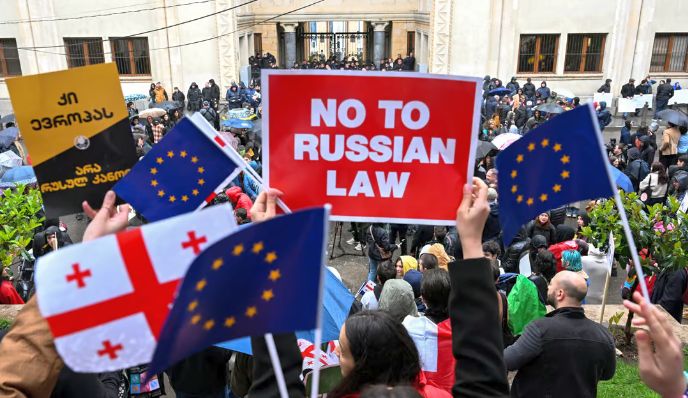 Georgia a adoptat definitiv legea asupra transparenţei influenţei străine - 1-1716969488.jpg