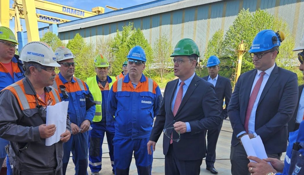 „Faptul că Damen Holding a cerut insolvenţa Damen Shipyards Mangalia nu este un lucru rău”