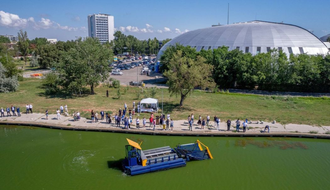 Demonstraţii cu ambarcaţiuni pe lacul Tăbăcăriei, la Maritime Business Week - 1-1719573798.jpg