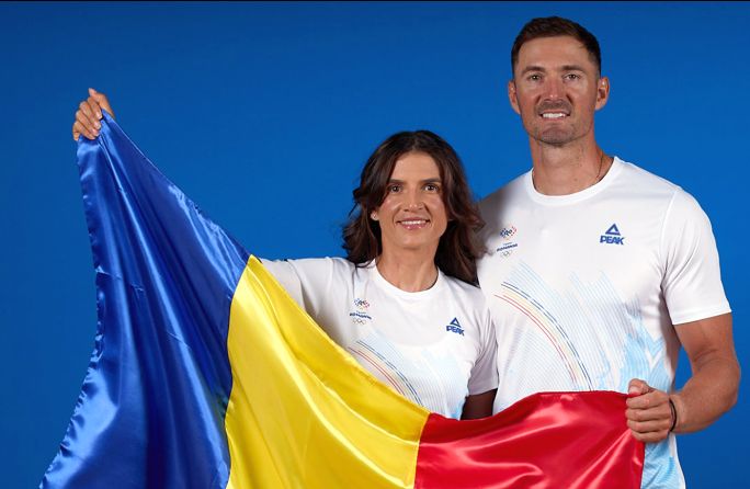 Ionela şi Marius Cozmiuc vor fi portdrapelul României la ceremonia de deschidere a JO de la Paris
