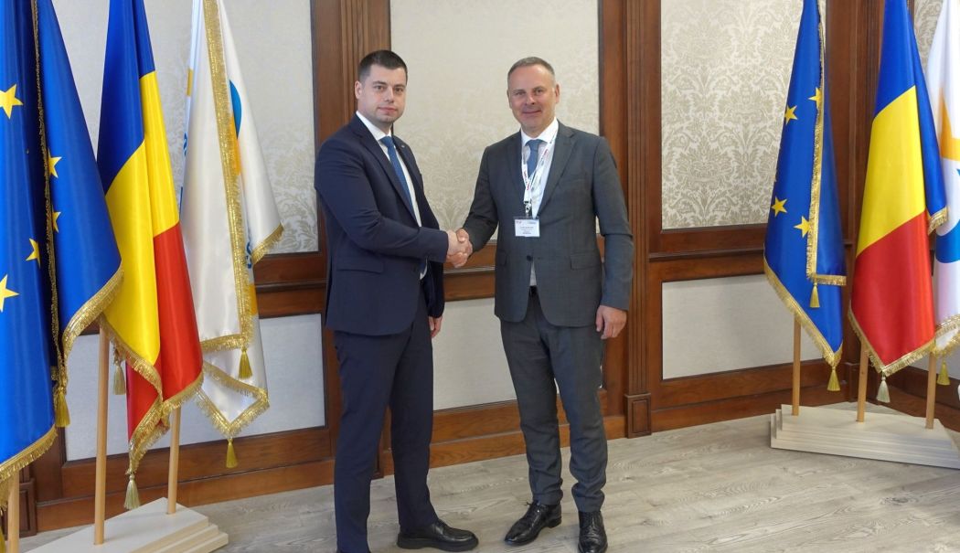 Vice-ministrul Ministerului Transporturilor din Letonia, vizită în Portul Constanţa