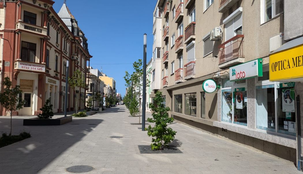 Iluminatul public va funcționa astăzi pe timpul zilei în zona centrală a municipiului Constanța