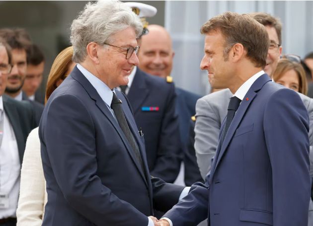 Emmanuel Macron îl propune pe Thierry Breton pentru un nou mandat de comisar european - 1-1722409935.jpg