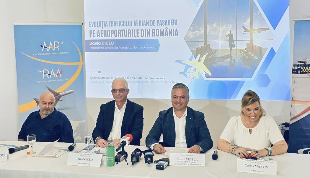 Finanţarea proiectelor de dezvoltare a infrastructurii aeroportuare, în dezbatere la Venus - 1-1724238794.jpg