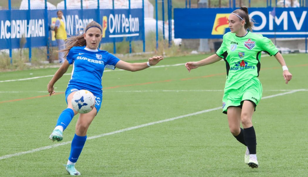 Fotbal feminin: Farul a surclasat pe Vasas Odorhei, în Superligă. Urmează duelul din Liga Campionilor