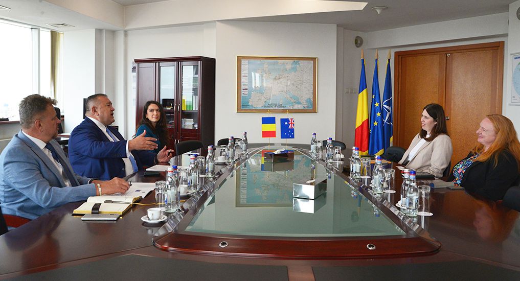 CCIR: Mihai Daraban promovează Portul Constanţa în mediul de afaceri australian