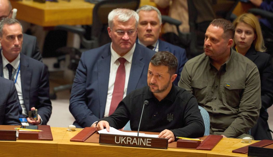 Volodimir Zelenski îndeamnă Consiliul de Securitate al ONU să constrângă Rusia să facă pace cu Ucraina - 1-1727248040.jpg