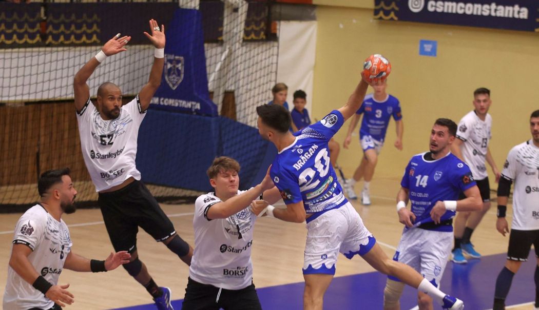 Handbal masculin: CSM Constanţa, mare favorită în duelul cu CSM Făgăraş, din Liga Naţională