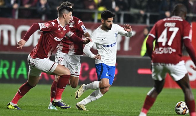 Ghinion! FC Farul, surclasată de Rapid, în etapa a 13-a a Superligii la fotbal