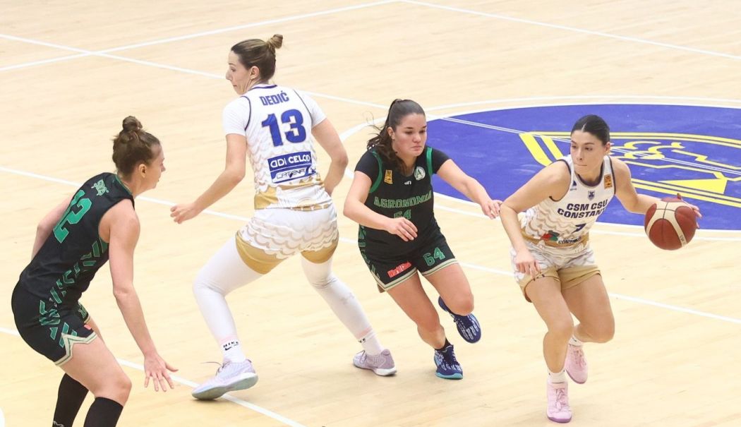Baschet feminin: CSM Constanţa s-a calificat în semifinalele Cupei României