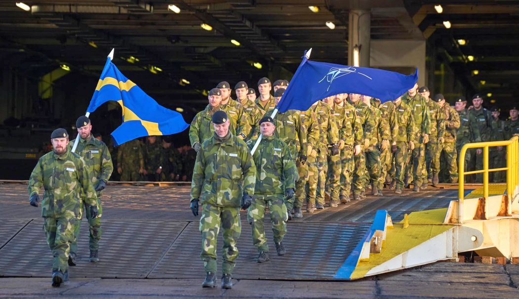Soldaţi suedezi în Letonia, în prima desfăşurare externă în cadrul NATO - 1-1737362051.jpg