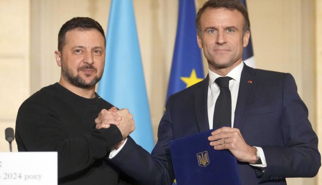 Zelenski a discutat cu Macron despre un posibil sprijin sporit pentru Ucraina - 1-1738052829.jpg