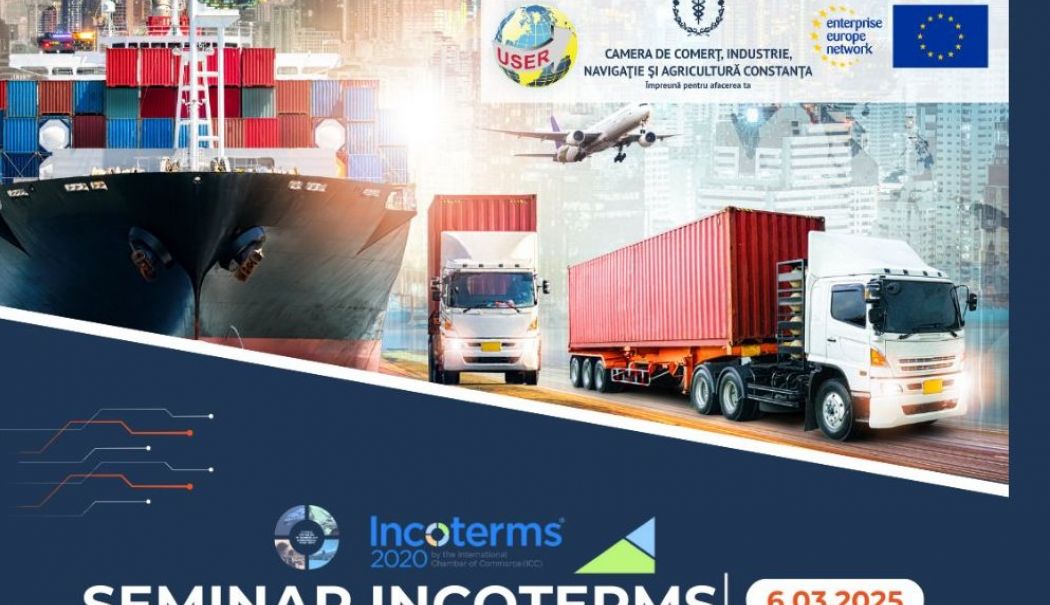 Firmele constănţene din domeniul logisticii, invitate la seminarul Incoterms 2020