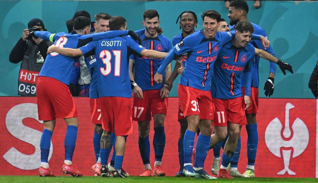 Fotbal: FCSB s-a calificat în optimile de finală ale Europa League după „dubla” victorioasă cu PAOK Salonic