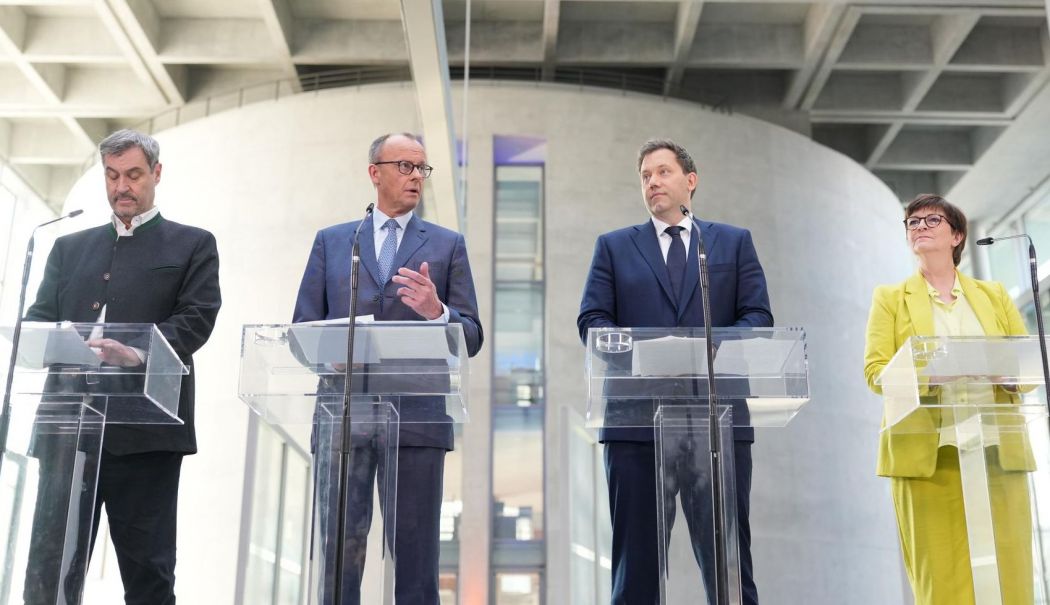 Conservatorii şi social-democraţii germani au început negocierile detaliate pentru formarea guvernului de coaliţie - 1-1741853948.jpg