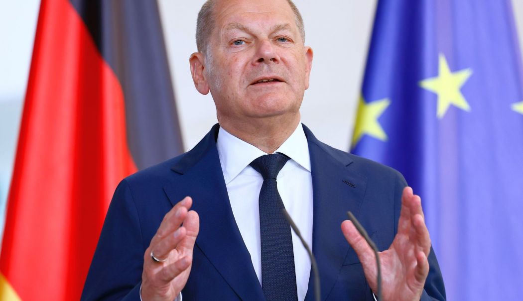 Cancelarul Olaf Scholz: „Uniunea Europeană va reacţiona ferm la politica tarifară a Statelor Unite” - 1-1743409859.jpg