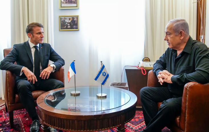 Benjamin Netanyahu: „Macron face o greşeală gravă promovând ideea unui stat palestinian” - 1-1744617651.jpg