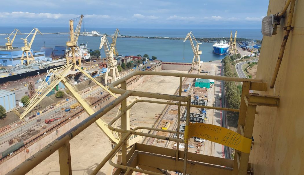 Criză profundă la Şantierul Naval Damen Mangalia. „Există o strategie reală sau lipseşte cu desăvârşire?”