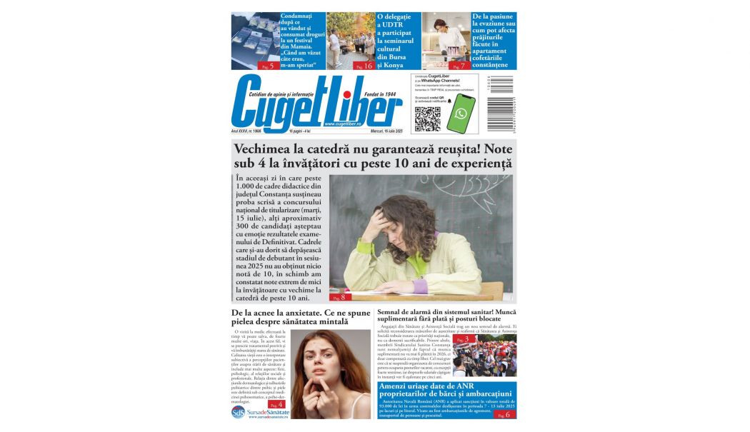 Iată titlurile zilei din data de 16 IULIE ale ziarului CUGET LIBER! - 1-1752600619.jpg