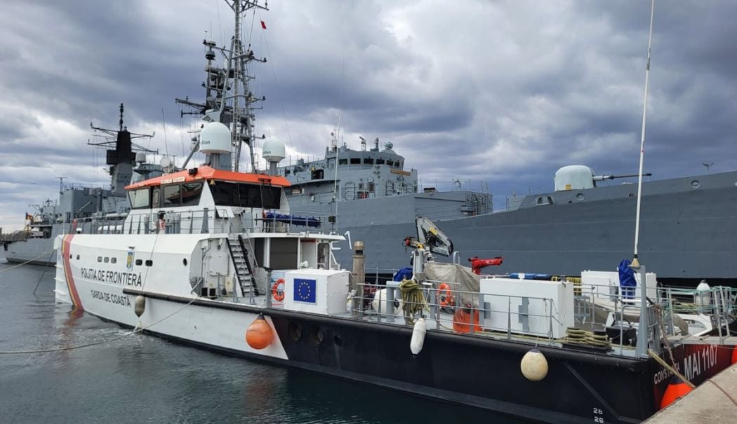 Echipaj românesc în lupta cu migraţia ilegală: Nava MAI 1107, două luni sub comanda Frontex