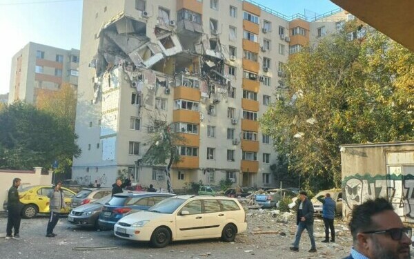 Scandal la locul exploziei din Rahova. Un bărbat a fost ridicat de jandarmi - 1-1760709293.jpg