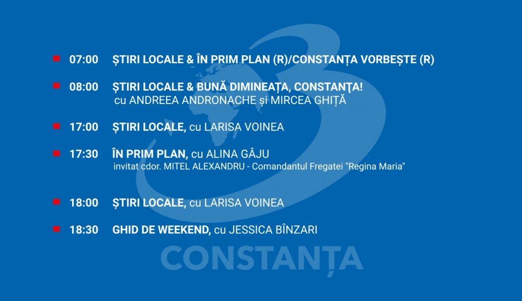 Programul zilei de joi, 23 octombrie, de la Antena 3 Constanța - 1-1761149918.jpg