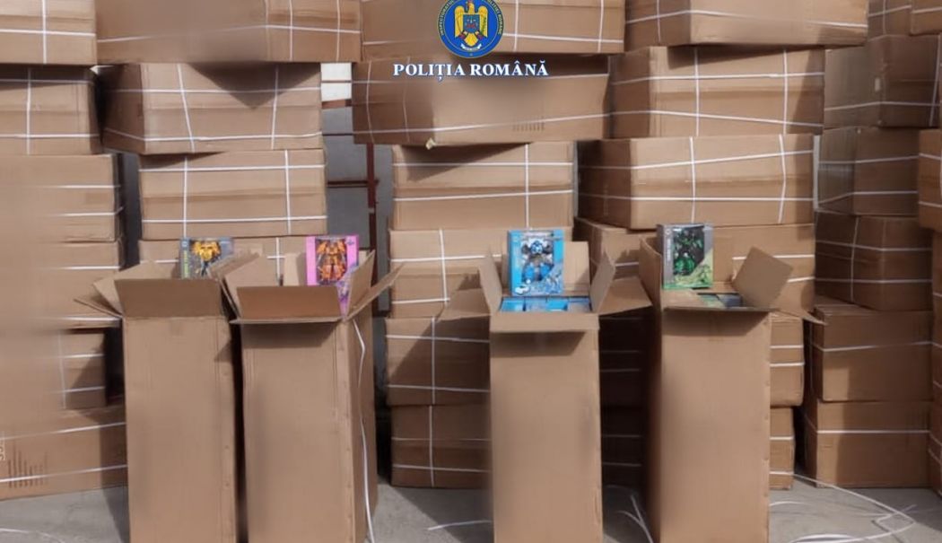 Jucării contrafăcute în valoare de 57.600 de euro, confiscate de polițiști în Portul Constanța - 1-1762178797.jpg