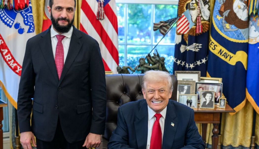 Președintele sirian Ahmed al-Sharaa, oaspetele lui Donald Trump, la Casa Albă - 1-1762852058.jpg
