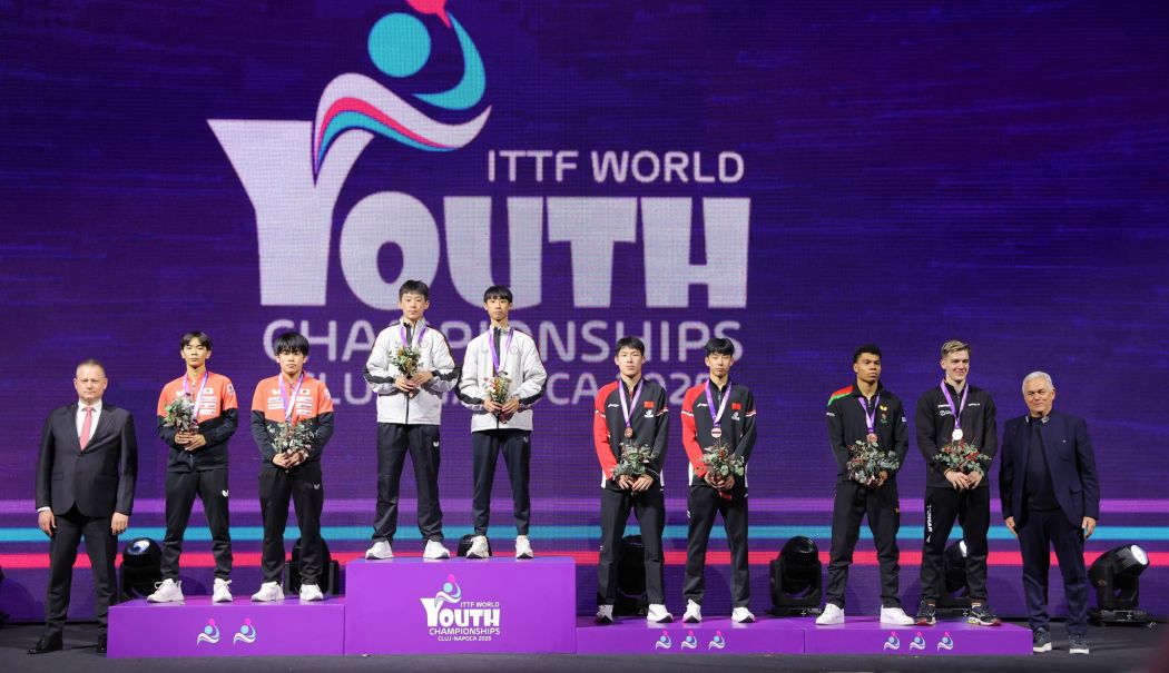 Iulian Chiriță, medaliat cu argint și bronz la Campionatele Mondiale de tenis de masă