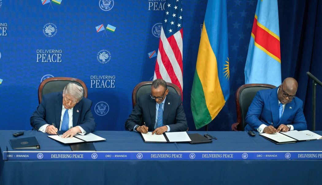 Donald Trump a prezidat semnarea unui acord de pace între Republica Democrată Congo și Rwanda - 1-1764924193.jpg