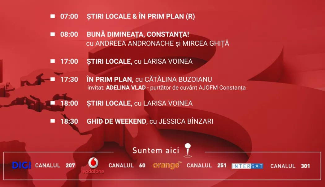 Programul zilei de joi, 18 decembrie, de la Antena 3 Constanța - 1-1765995906.webp