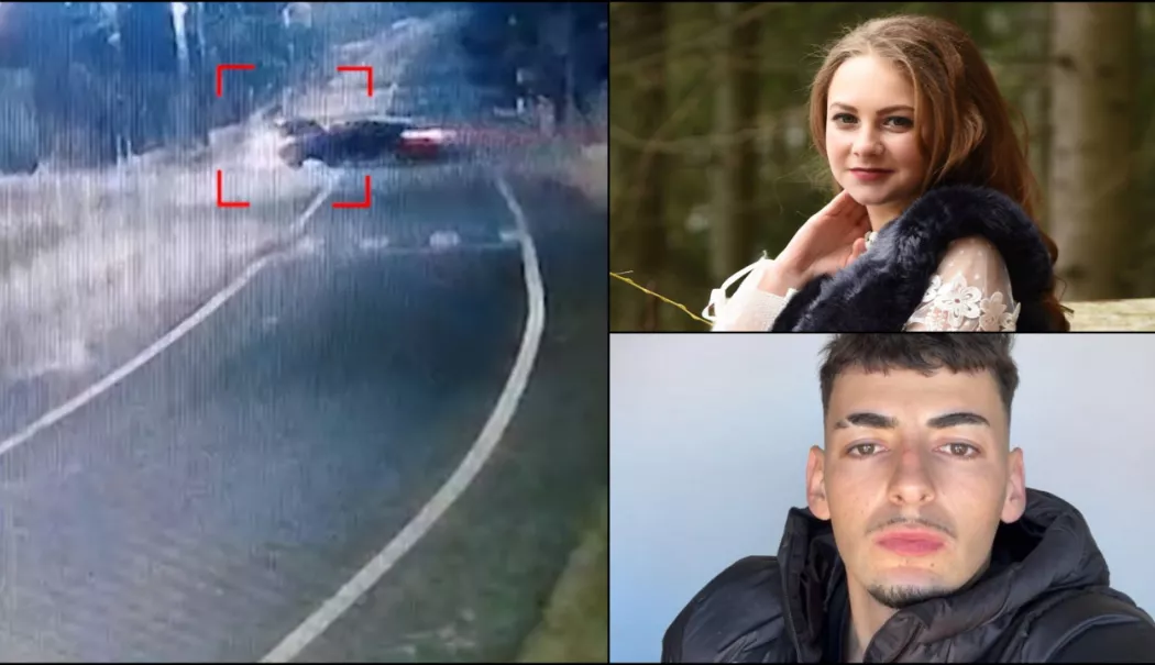 Ei sunt tinerii de 20 şi 23 de ani, morţi în accidentul din Bistriţa. Diana plecase în pijamale de acasă - 1-1766820632.webp