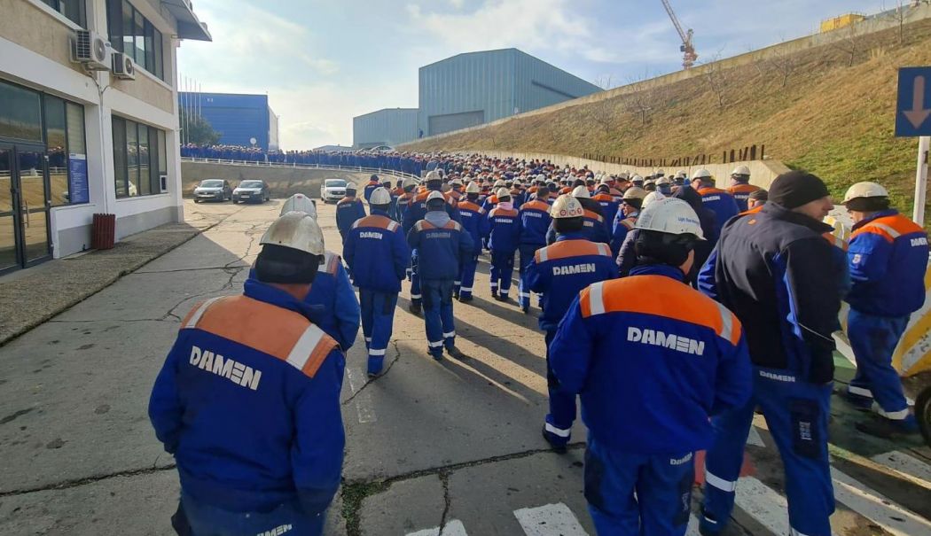 Șantierul Naval Damen Mangalia, sufocat de datorii! „Nu se concretizează nimic, suntem dezamăgiți!“ - 1-1768917151.webp