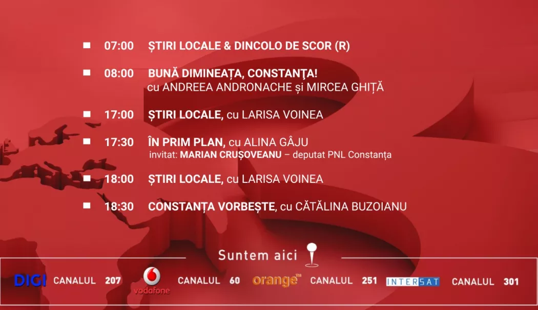 Programul zilei de marți, 27 ianuarie, de la Antena 3 Constanța - 1-1769448448.webp