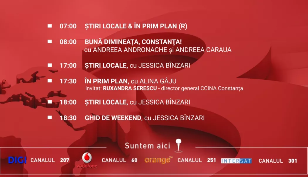 Programul zilei de joi, 29 ianuarie, de la Antena 3 Constanța - 1-1769617275.webp