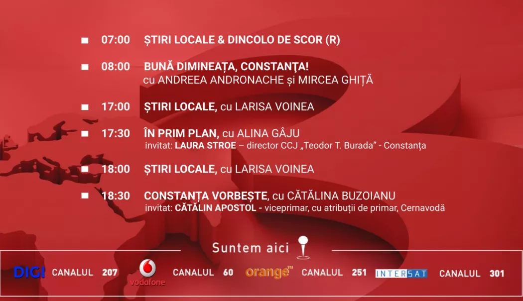 Programul zilei de marți, 3 februarie, de la Antena 3 Constanța - 1-1770056555.webp