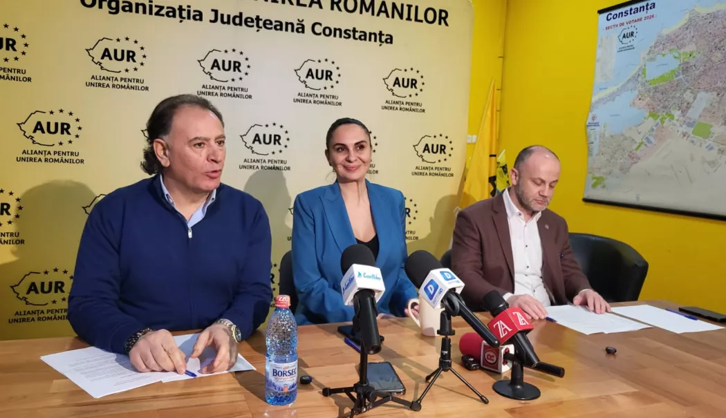 Tensiuni politice și economice. Constanța, între potențial și stagnare, analiza liderilor AUR - 1-1772032369.webp